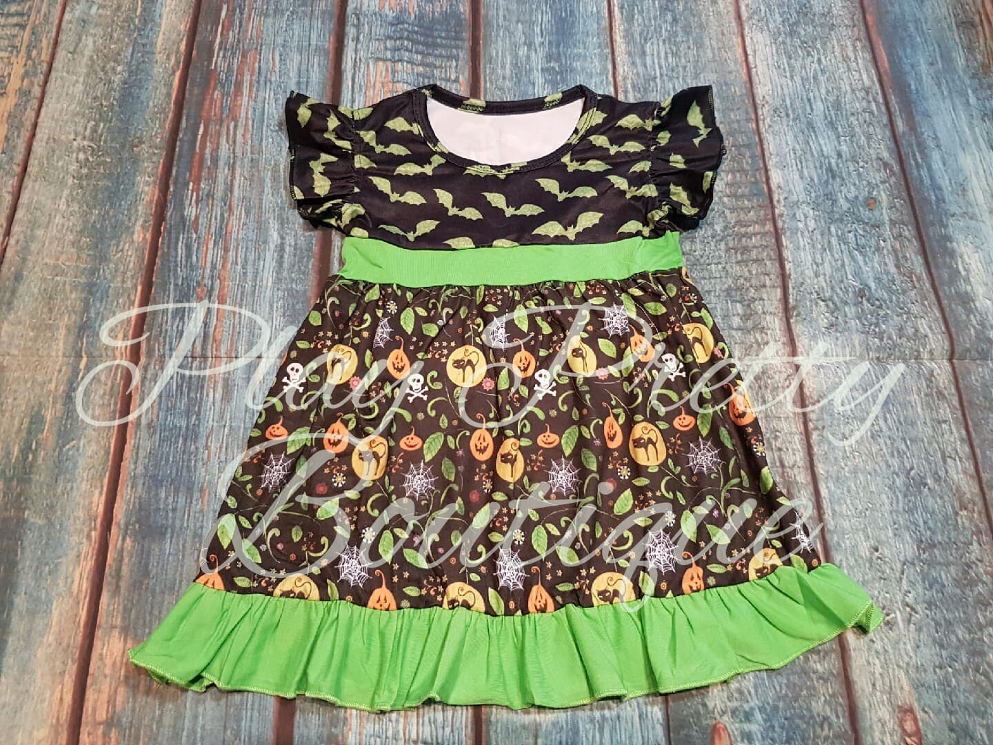 "Jeepers Creepers" Flutter Dress